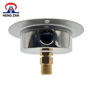 HENGZAN 63 مللي متر 100psi الغليسيرين مقياس ضغط مملوء بالزيت المانومتر مع عودة تصاعد شفة - Product Image 2