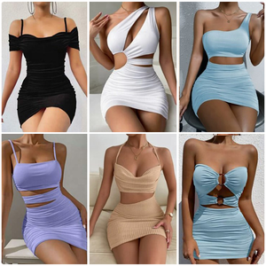 T Damen bekleidung Großhandel Freizeit kleider Gemischte Verpackung Zufällige Lieferung Lager Kleidung 7 Tage zum Nachweis - Product Image 1