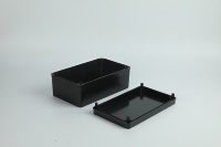 Scatola di giunzione elettronica in plastica ABS nera impermeabile IP65 250*150*100mm per elettronica e strumentazione