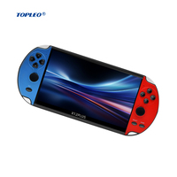 Console de jeu vidéo portable Topleo avec écran HD, console de jeu portable X12 Plus, joueurs de jeux portables