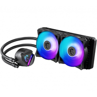 MSI MAG CORELIQUID 240R V2 CPU LIQUID COOLERS 240mm ARGB Glare Fan EDITION Avec Crystal Cold Head Prend en charge les processeurs Intel et AMD