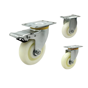 Rodízios de Polipropileno de Dever Médio de 3, 4 e <span class=keywords><strong>5</strong></span> Polegadas, Tipo Placa Superior, para Carrinhos de Mão, Equipamentos Industriais e Máquinas - Product Image 3