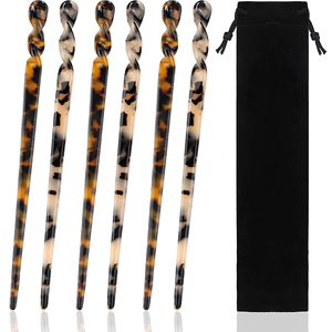 <span class=keywords><strong>Épingle</strong></span>s <span class=keywords><strong>à</strong></span> <span class=keywords><strong>cheveux</strong></span> personnalisées en acétate français baguettes chinoises baguettes de <span class=keywords><strong>cheveux</strong></span> de tortue pinces <span class=keywords><strong>à</strong></span> <span class=keywords><strong>cheveux</strong></span> écaille de tortue pour femmes - Product Image 3