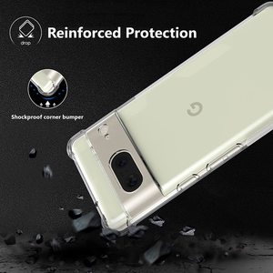 Funda de teléfono de TPU transparente, reforzada, a prueba de golpes, para Google <span class=keywords><strong>Pixel</strong></span> 7 Pro - Product Image 5