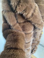 Manteau long chaud en fausse fourrure de vison, grande taille, très populaire pour l'hiver, veste en fourrure moelleuse pour l'extérieur