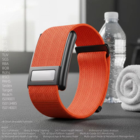 SDK Tersedia, Kompatibel Android, Mode Multi-Olahraga, Gelang Kebugaran Pintar yang Dapat Dipakai dengan Pelacak Detak Jantung, Pedometer, Termometer
