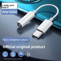 Adaptador de Conector de Auriculares USB-C a 3.5mm Macho-Hembra con Conductor de Cobre y Convertidor de Audio Auxiliar para Teléfonos Inteligentes y Auriculares