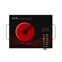 Cuisinière à infrarouge Portable et étanche, 1 brûleur, cuisinière électrique en céramique, cuisinière à Induction
