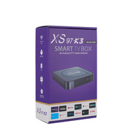 XS97 K3 Allwinner H313 Quad Core Set Top Box Android 10 1GB 8GB 4K para Distribuidores Globales OEM