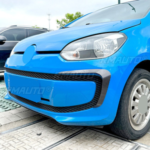 For VW up 2011-2015 Body Kit Front Bumper Side <b>Splitter</b> Wind Knife Spoiler Tuning Air Blade Car Accessories - Product Image 4