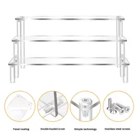 Support d'affichage pour figurines, boîte mystère, étagère à plusieurs niveaux, étagère d'affichage pour figurines Pop Mart, support d'affichage standard, ajustement universel
