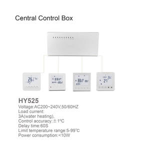 बॉयलर पंप 5 जोन/8 जोन के लिए हीटिंग वायरिंग सेंट्रल कंट्रोल बॉक्स तुया स्मार्ट थर्मोस्टेट डिजिटल थर्मोस्टेट का उपयोग - Product Image 4