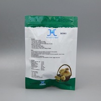 Logo personnalisé imprimé 100g 1kg 2kg 5kg fermeture éclair zip-lock feuille d'aluminium pochette élevage volaille cochon poulet alimentation sacs en mylar