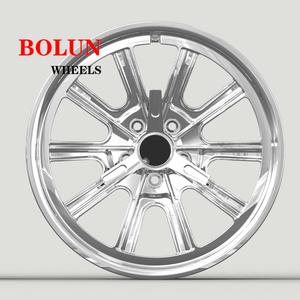 Tùy Chỉnh <span class=keywords><strong>17</strong></span> 18 19 20 Inch Giả Mạo Bánh Xe Với 3 Thanh Spinners Tri-Bar Spinners Hợp Kim Spinners Cho Ford Mustang Shelby Gt500 - Product Image 5