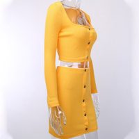 Robe courte à col halter pour femme, manches courtes, coupe trapèze, couleur bonbon, en coton tissé, ensemble décontracté d'été deux pièces, service OEM