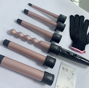 Profesyonel 6'sı 1 Arada PTC Seramik Saç Maşası, LCD Ekranlı, 11 Kademeli Sıcaklık Kontrolü, Tüm Saç Tipleri İçin Ev Tipi Kullanım - Product Image 6