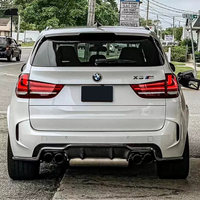 Diffuseur en carbone X6M X5M pour BMW F85 X5M F86 X6M Style 3D Diffuseur arrière en fibre de carbone 2014-2019