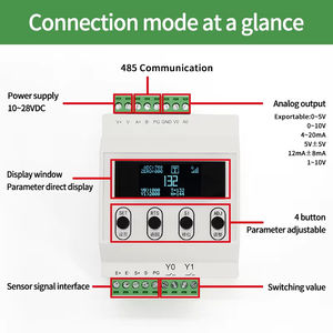 Cella di carico + indicatore Display a diaframma piano di pressione ad alta precisione sensore di carico di forza pressione del pulsante - Product Image 5