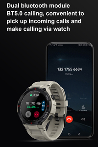 <span class=keywords><strong>Reloj</strong></span> <span class=keywords><strong>Inteligente</strong></span> Deportivo Resistente OEMK22 con Pantalla IPS, Monitor de Frecuencia Cardíaca y Sueño, Despertador, Carga Magnética, <span class=keywords><strong>Reloj</strong></span> para <span class=keywords><strong>Hombre</strong></span> 2026 - Product Image 3