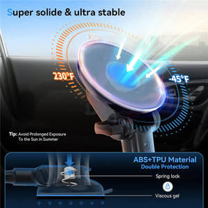 Support magnétique pour téléphone de voiture à col de cygne pour iPhone 15 Pro Max Magsafe - Product Image 2