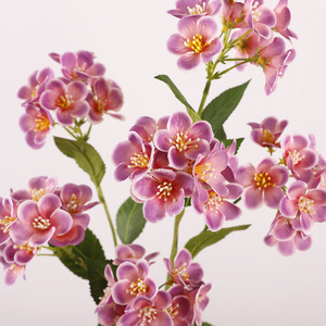 Flores de Begonia Artificiales de Seda, Alta Simulación, Accesorios Decorativos para Bodas, Hogar, Sala de Estar, Hotel, Estilo Clásico - Product Image 2