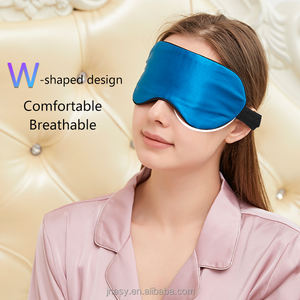 قناع نوم حريري ناعم مخصص بشعار خاص من الشركة المصنعة، حقيبة تخزين منسوجة للمنزل والفنادق، متوفر بسعر منخفض - Product Image 4