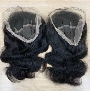 <strong>Good</strong> Quality Custom No Mesh Cuticle Aligned Virgin Human Hair Swiss Lace <strong>Wigs</strong> Pre Plucked Transparent HD Full Lace Front <strong>Wigs</strong> - Product Image 4