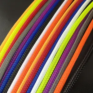 Pet Uitbreidbaar Gevlochten Draad Sleeving Mesh Kabelmanagement Gevlochten Kabel Mouw Voor Home Office Cord Protector