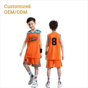 Детская дышащая Баскетбольная одежда - Product Image 1