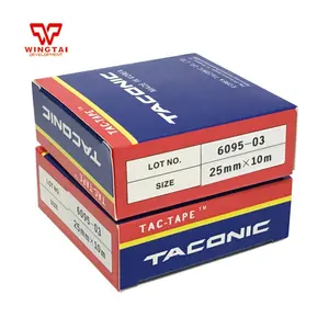 Taconic 6095-03/T0.13 * W50mm * L10m เทปใยแก้วชุบ PTFE