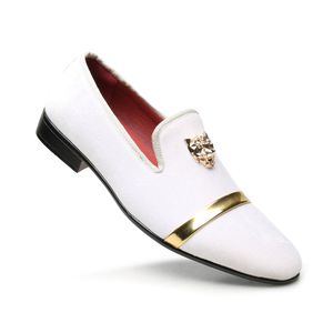 Mocasines de Fiesta Modernos al por Mayor para Hombre, Zapatos de Vestir de Cuero Elegantes para Hombre de Negocios, Zapatos de Cuero PU de Talla Grande - Product Image 3