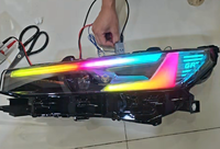 Kit de conversion pour pick-up : Systèmes d'éclairage, phares LED RGB avec logo GR pour Hilux Travo 2026 (de basse à haute gamme)