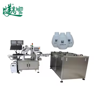 Machine de marquage laser UV double pour le codage interne et externe des bouteilles chimiques, conforme à la norme Chestny Znak, pour ligne de production de bouteilles - Product Image 5