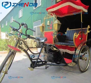 ZD-SC41 Carrosse à chevaux traditionnel à 3 roues pour la réception et les visites touristiques, idéal pour les banquets et les excursions - Product Image 3