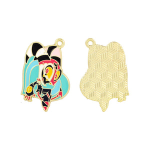 Accessori per Gioielli Fai-da-Te in Lega Evil for Boss con Stile Vintage, Ciondolo a Forma di Borsa Guzi con Goccia d'Olio, Cartone Animato Transfrontaliero - Product Image 5