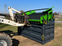 Crible vibrant pour terreau, sable et roche, qualité CE européenne, en stock usine, pour compost