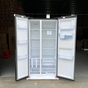 Side by <b>Refrigerator</b> With 573L Capacity Air-cooled Frost-free 2 Doors Water Dispenser Large Capacity 573L Provides Ample Storage - Product Image 1
