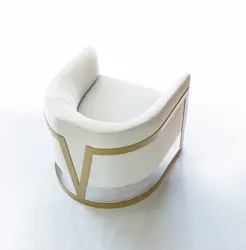 Nordic Single Sofa Iron Minimalist Modern