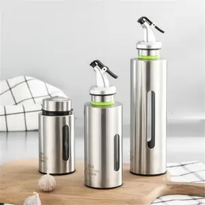 Bán Sỉ Nồi Dầu Inox 150 Ml, Bình Xịt Dầu Có Thể Bán Chạy Chai Điều Khiển Dầu Cho Nhà Bếp