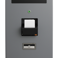 Printer Barcode Thermal 58mm dengan RTC, Printer Mini Terintegrasi dengan Antarmuka USB+RS232/TTL, Bluetooth Opsional
