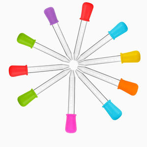 ÉCHANTILLONS GRATUITS 5ML Gouttes Liquides en Silicone Gouttes Liquides Alimentaires Gouttes en Plastique Transparent Pipettes pour Enfants <span class=keywords><strong>Cuisine</strong></span> Moules à Bonbons Bébé - Product Image 2