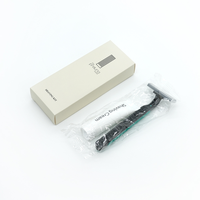 Fournitures d'hôtel étoiles personnalisées, ensemble d'articles de toilette jetables, brosse à dents de voyage, kit de dentifrice