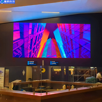 Écran LED fixe intérieur à pas fin P1.86 pour église, salle de culte, fond de scène, taille personnalisée, CE RoHS OEM