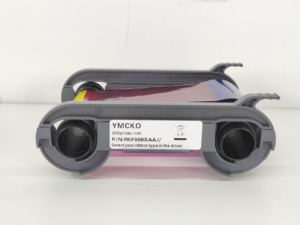 2 Pezzi Nastri Colorati YMCKO R5F008SAA per Stampante di Carte d'Identità <span class=keywords><strong>Evolis</strong></span> <span class=keywords><strong>Primacy</strong></span> - 300 Immagini per Rotolo - Product Image 2