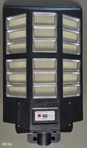 Lampadaire Solaire LED Tout-en-un 50W 150W 200W 300W 500W 1000W IP65 en Plastique ABS à Fixation Murale Lumière du Jour 6000K Haute IRC 90 Télécommande - Product Image 2