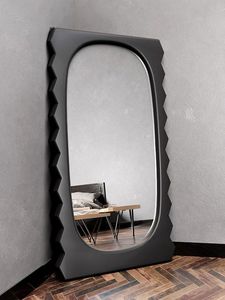 Thiết kế mới tùy chỉnh kích thước màu sắc vẻ đẹp hiện đại MDF đầy đủ chiều dài sóng hình sàn gương với sơn - Product Image 4