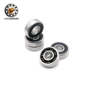 Roulements à billes en céramique Flyleopard 6000 2RS CB 10x26x8mm, roulements de moyeu de vélo hybrides scellés - Product Image 1