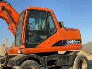 Excavadora Doosan de ruedas usada, mantenimiento en excelentes condiciones, máquina excavadora Doosan de ruedas usadas, en stock, a la venta, en el estado de la venta, en el estado de venta, de la marca Doosan, de la marca - Product Image 5