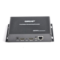 Codificador de transmisión IPTV HEVC HD In/Loopout H.264/H.265 1080P HD, compatible con NDI/HX