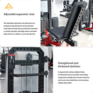 Máquina Comercial Ajustable para Extensión y Flexión de Piernas, Entrenador de Piernas de Acero para Gimnasio - Product Image 3